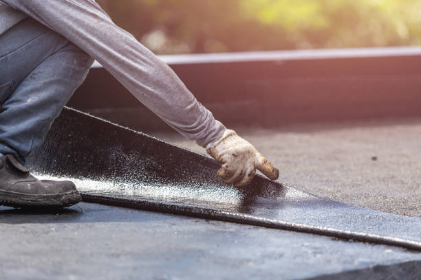 Professional Waterproofing technician working in Cranford, NJ